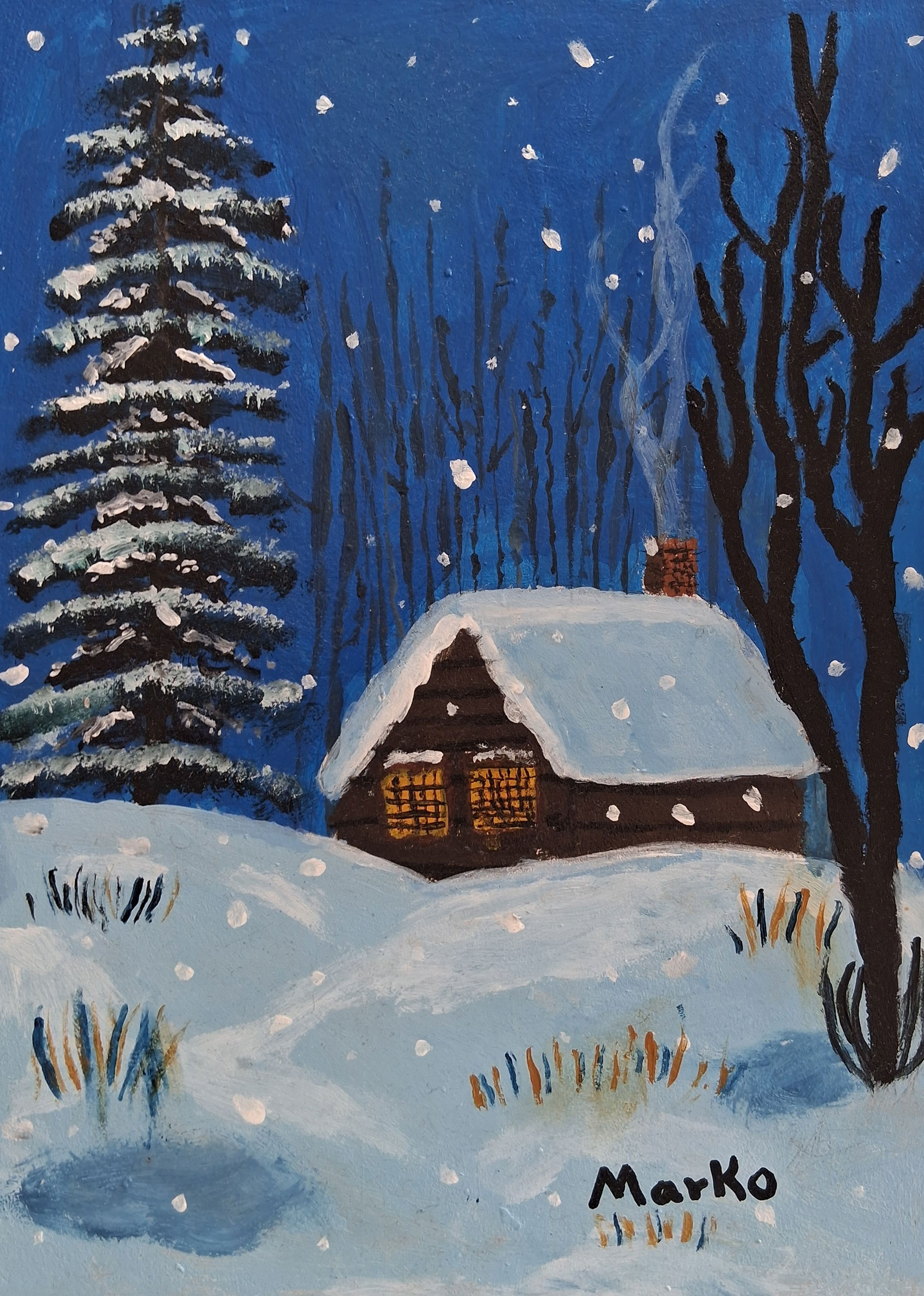 Refugio en la nevada